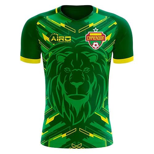 camiseta de futbol color verde