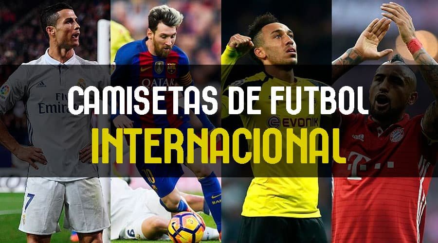 camisetas de futbol internacional