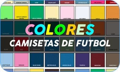 colores de camisetas de futbol