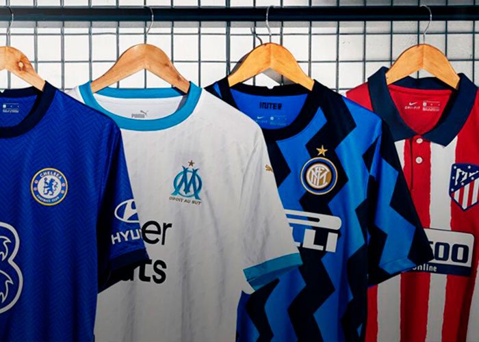 replicas de camisetas de futbol 2021