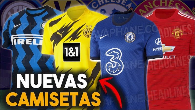 replicas de camisetas de futbol 2021