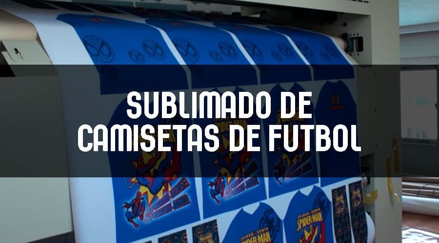 sublimado de camisetas de futbol
