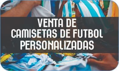 venta de camisetas de futbol personalizadas