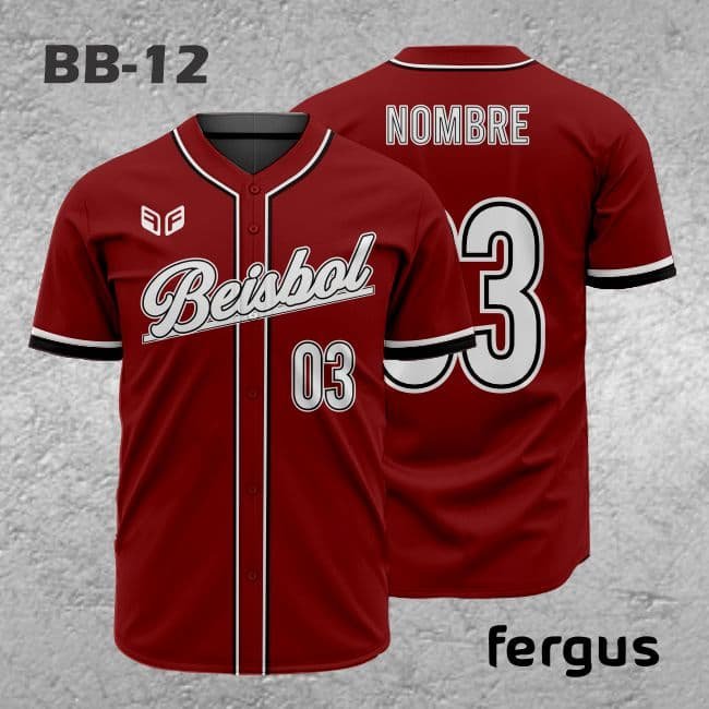 modelo de camisetas beisbol chile