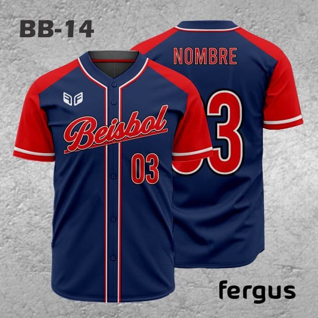 modelo de camisetas beisbol chile