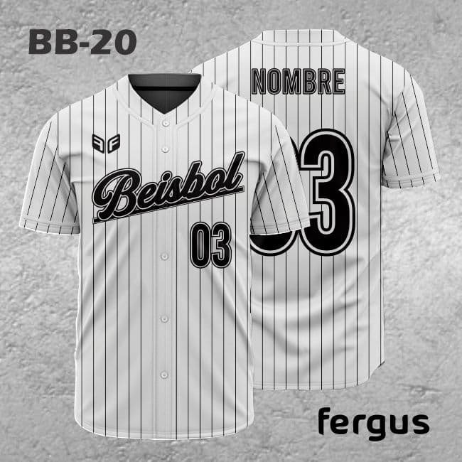 modelo de camisetas beisbol chile