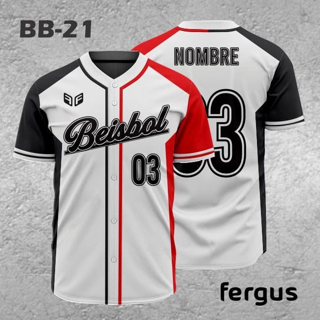 modelo de camisetas beisbol chile