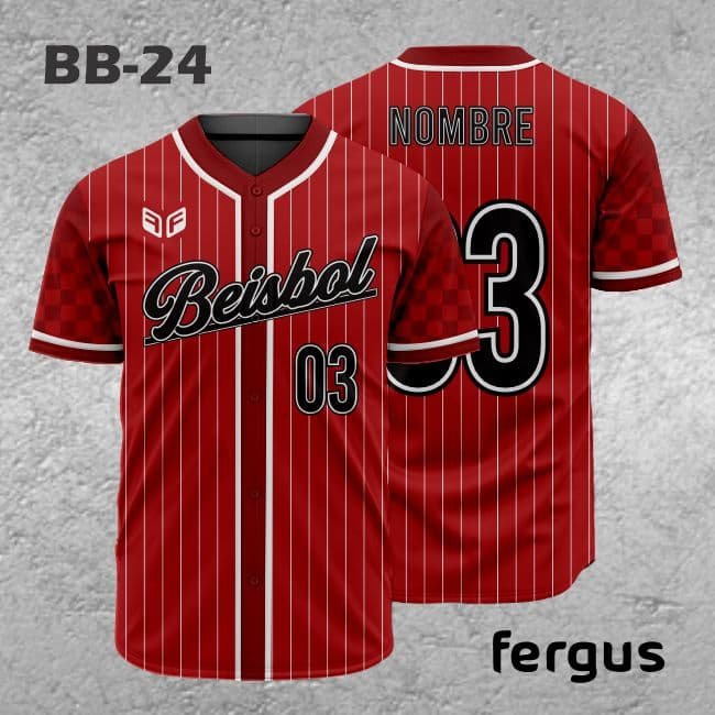 modelo de camisetas beisbol chile