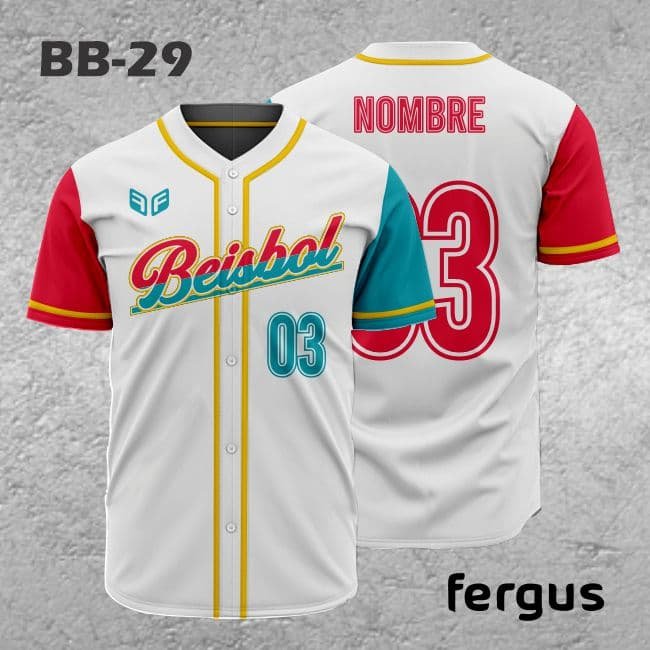 modelo de camisetas beisbol chile