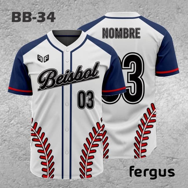 modelo de camisetas beisbol chile