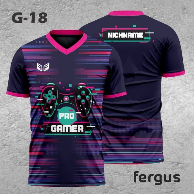modelo de camisetas esports gamer