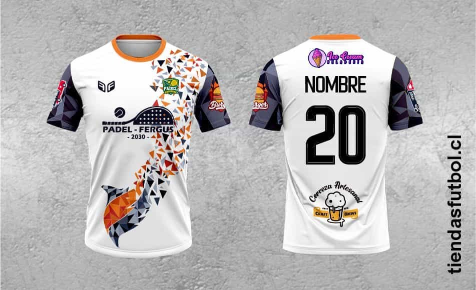 diseño de camisetas de padel