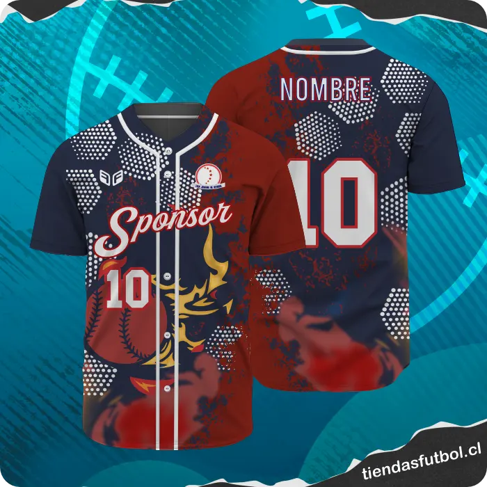 camisetas de beisbol personalizadas caracteristicas de diseño chile
