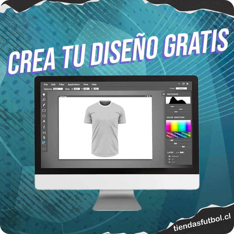 venta de camisetas de futbol con creacion de diseño gratuito