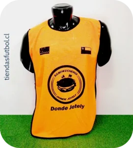 petos de futbol personalizados chile