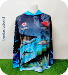 venta poleras de pesca personalizadas chile