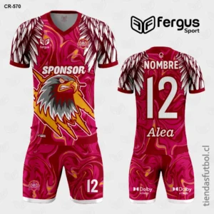 Camisetas de Futbol Aguila Rojo con blanco