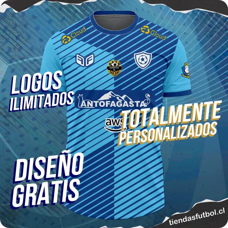 camisetas de futbol en antofagasta chile