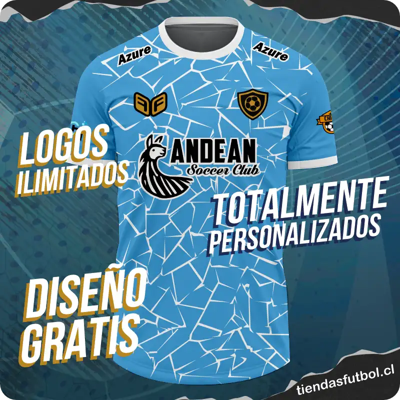 camisetas de futbol en general lagos chile que incluye tu compra