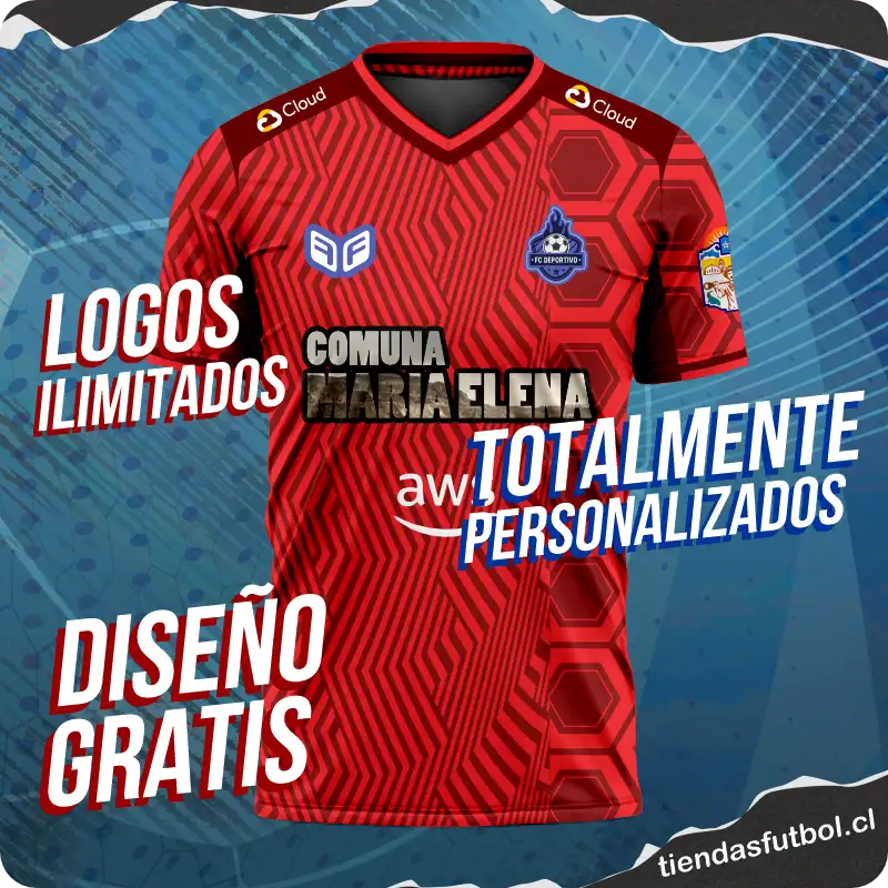 camisetas de futbol en maria elena