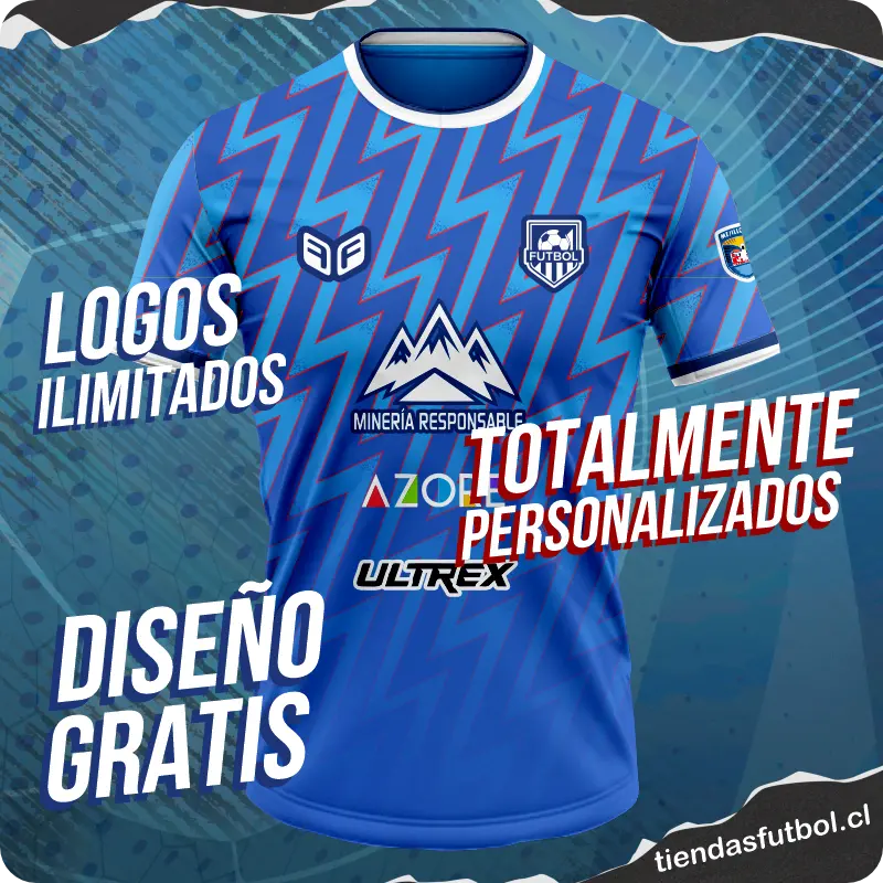 camisetas de futbol en mejillones que incluye