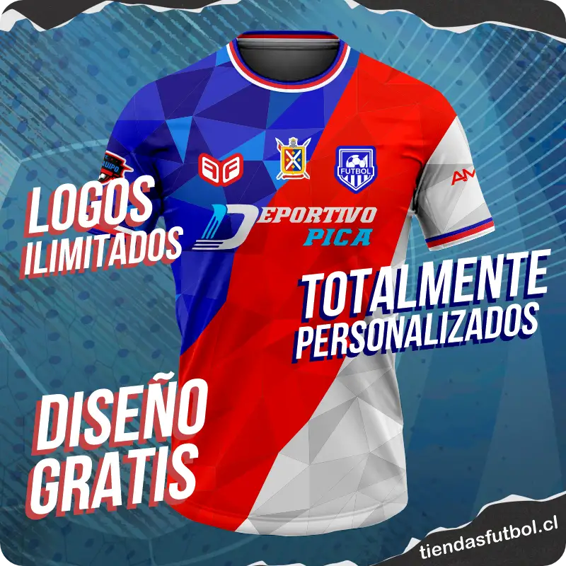 camisetas de futbol en pica chile