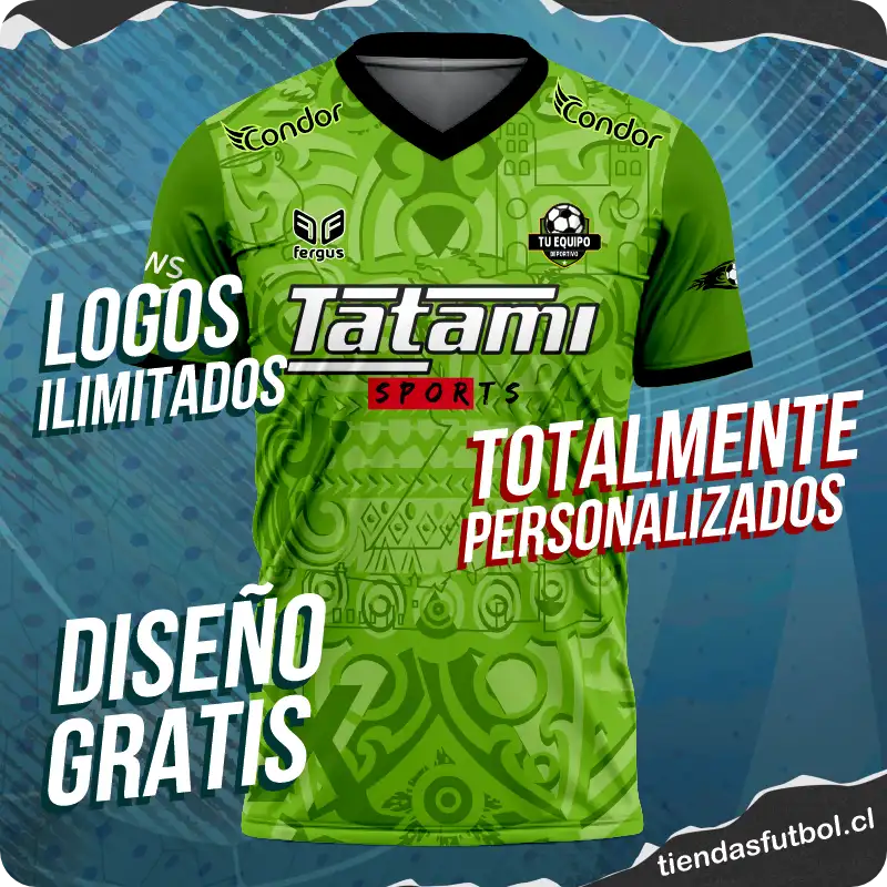 camisetas de futbol en putre chile que incluye tu compra