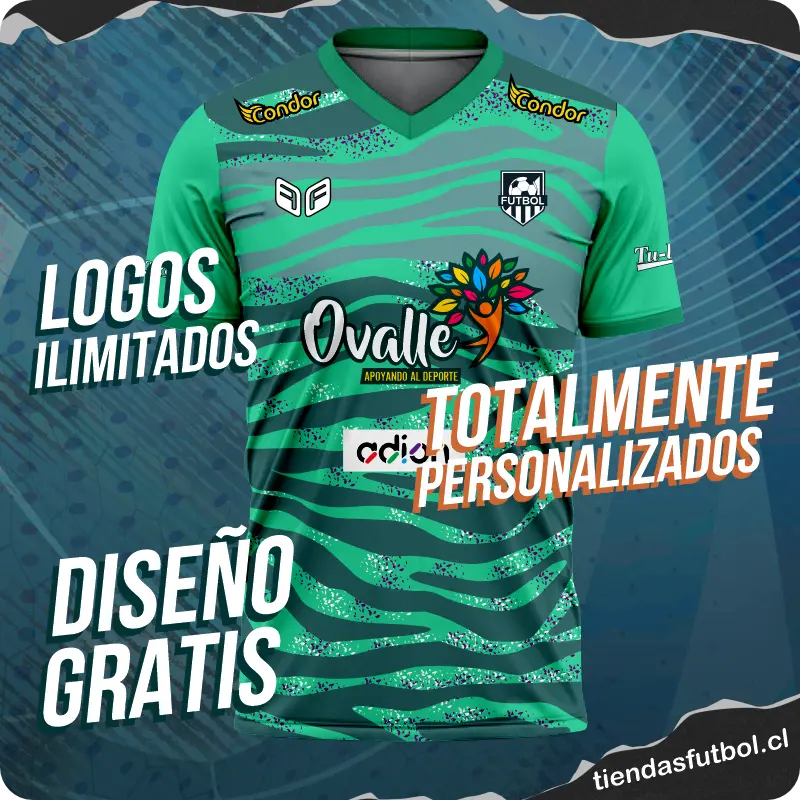 camisetas de fútbol en ovalle chile