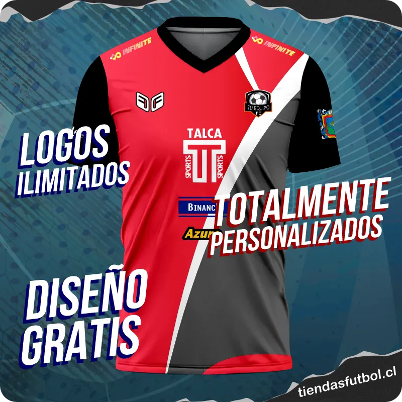 camisetas de futbol en talca