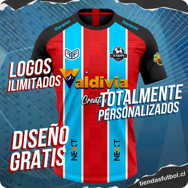 camisetas de futbol en valdivia