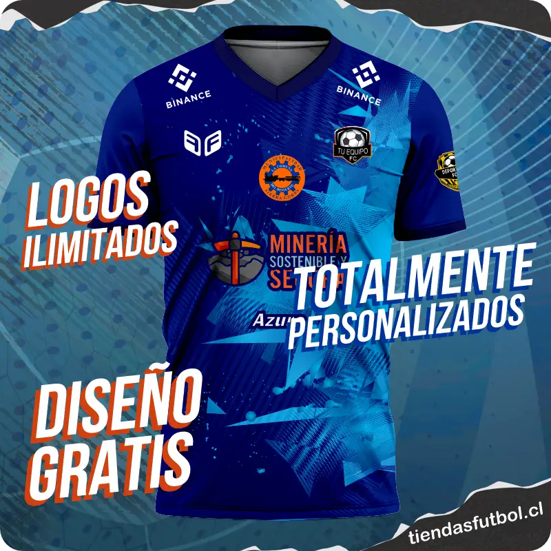 camisetas de futbol en sierra gorda chile