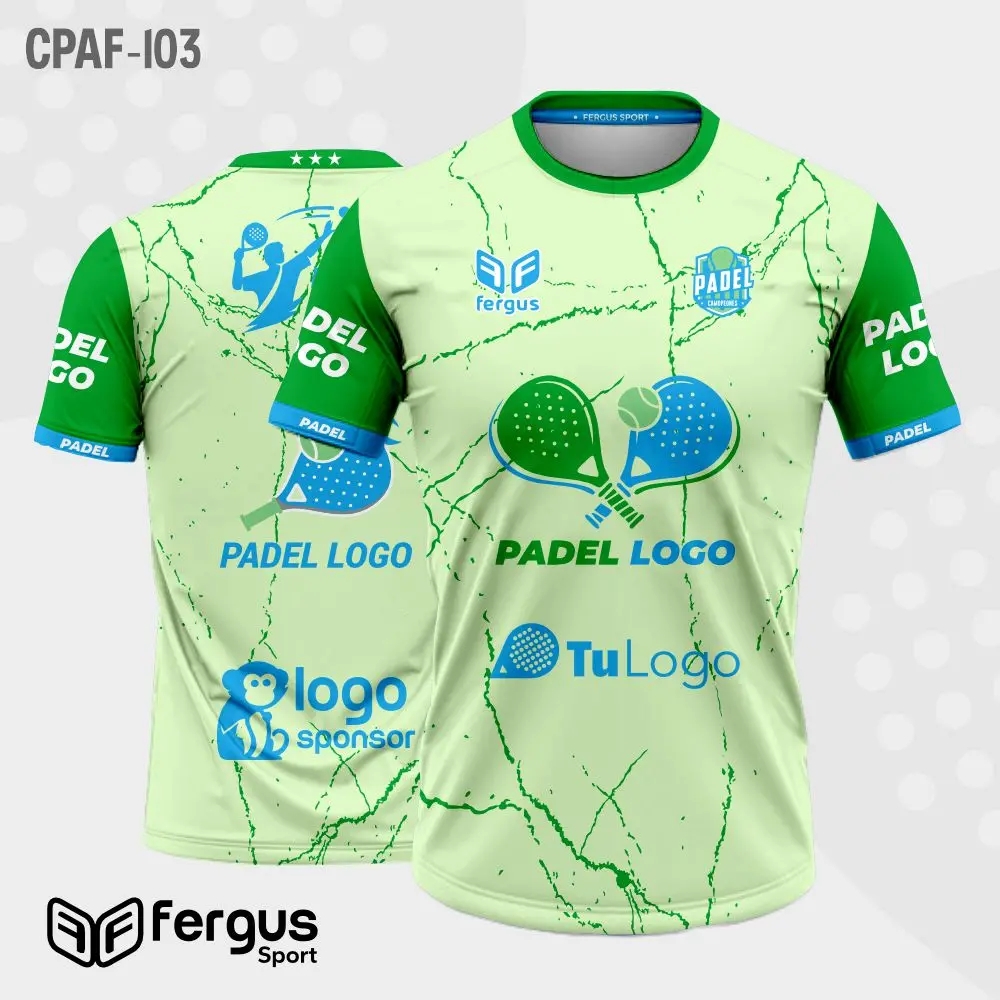 Camisetas de Padel verde
