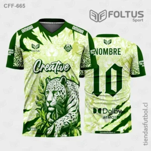 Camisetas de Fútbol para Varón Verde Personalizadas en Chile 2026