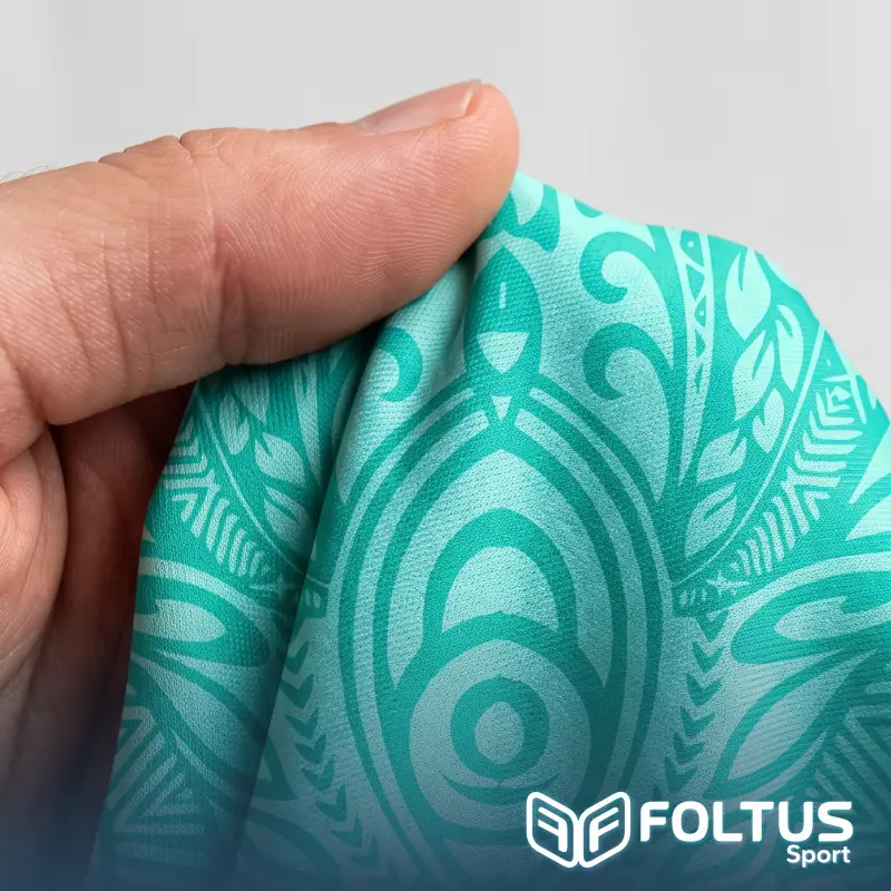 Tela microfibra Dryfit para uniformes de fútbol personalizados